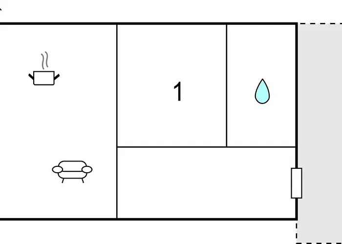 아파트 One-bedroom In *